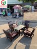 SALON THÙNG GỖ GÕ