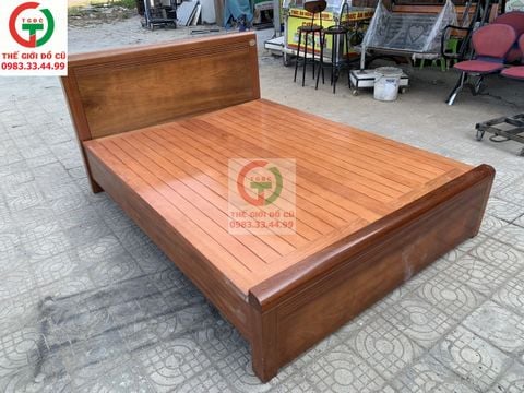 GIƯỜNG PHẢN GỖ XOAN ĐÀO 1.6M