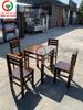 BÀN GHẾ GỖ CAFE CÓC