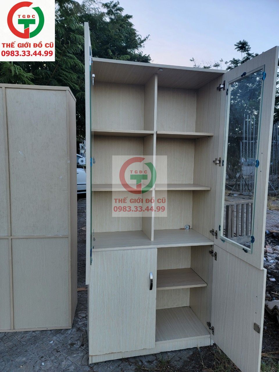 TỦ HỒ SƠ HÒA PHÁT GỖ MDF