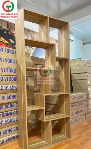 KỆ SÁCH - KỆ TRƯNG BÀY SHOP GỖ MDF