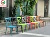 GHẾ CAFE NHỰA ĐÚC NHIỀU MÀU