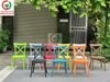 GHẾ CAFE NHỰA ĐÚC NHIỀU MÀU