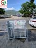 TỦ NHÔM KÍNH 6 CÁNH ĐỰNG CHÉN BÁT 1M