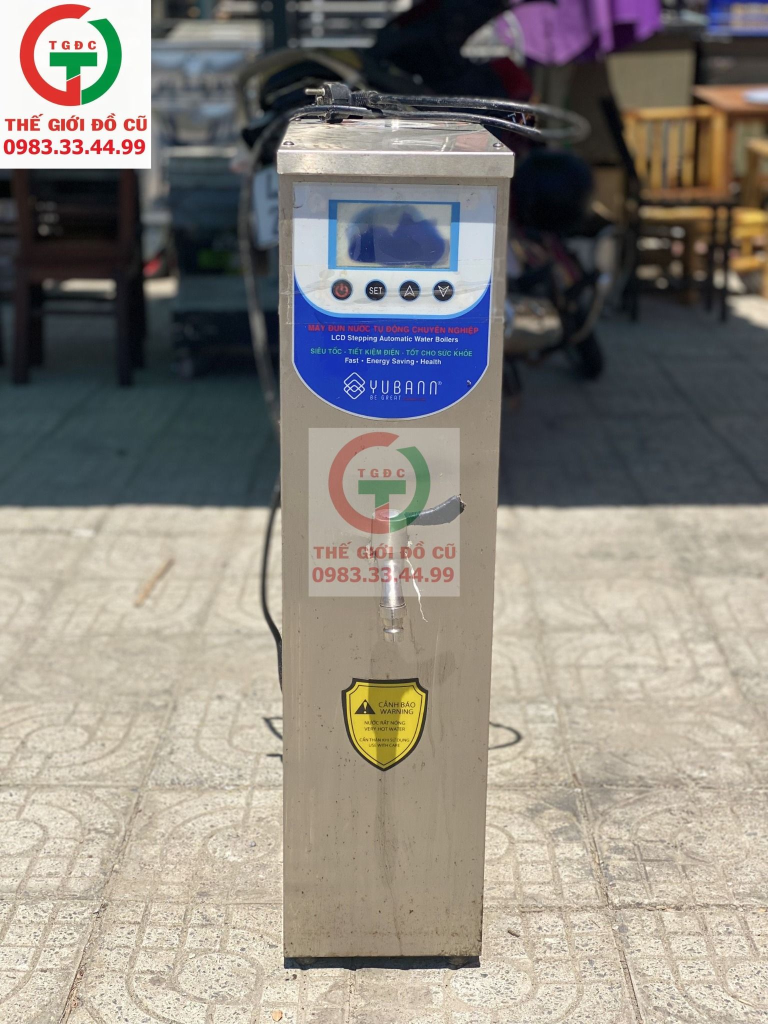 MÁY ĐUN NƯỚC NÓNG TỰ ĐỘNG YUBANN
