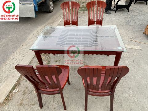 BỘ BÀN ĂN GỖ GIA ĐÌNH