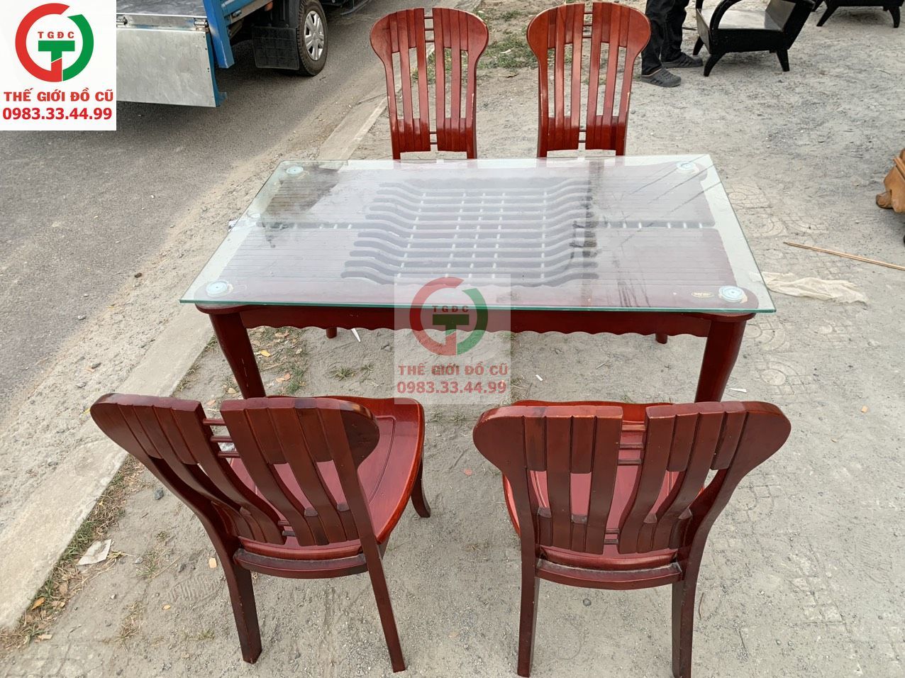 BỘ BÀN ĂN GỖ GIA ĐÌNH