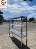 KỆ 3 TẦNG INOX 304