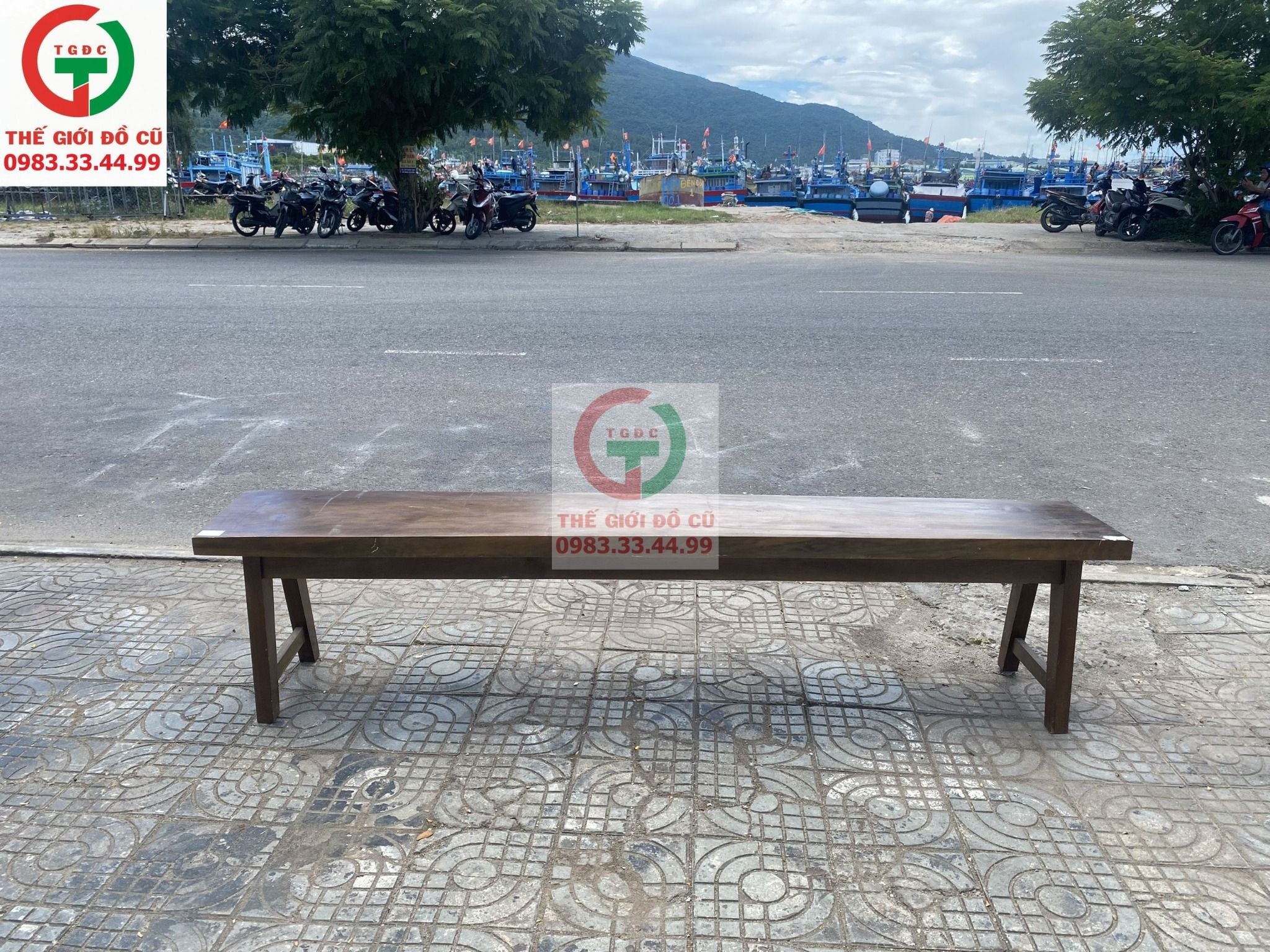 GHẾ GỖ BĂNG DÀI THANH LÝ