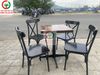 BÀN GHẾ CAFE LƯNG X