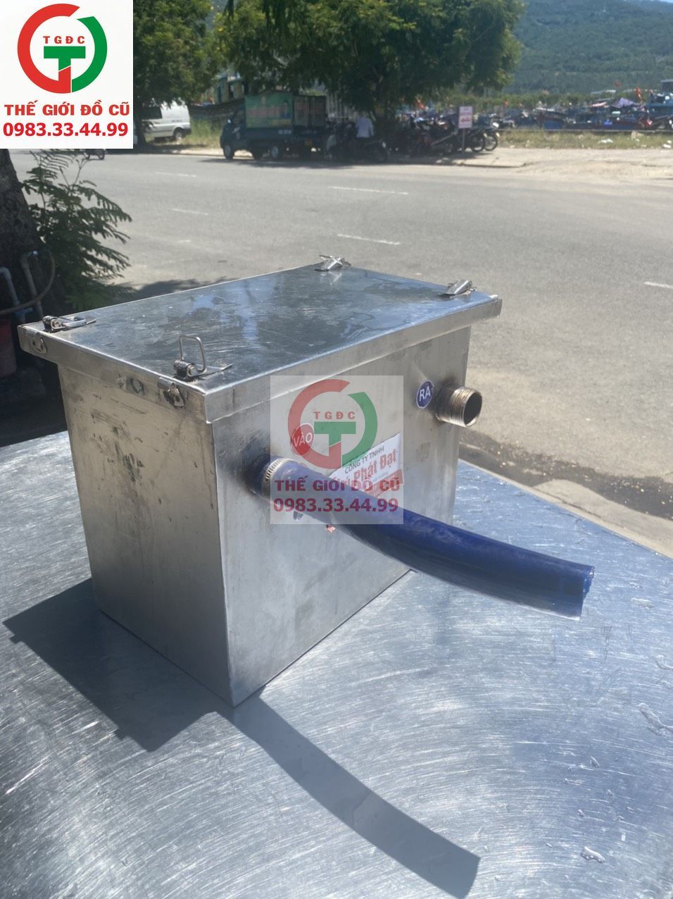 BỂ LỌC DẦU TÁCH MỠ INOX 304