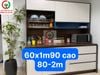GIAN TỦ BẾP GỖ MDF ỐP MELAMINE