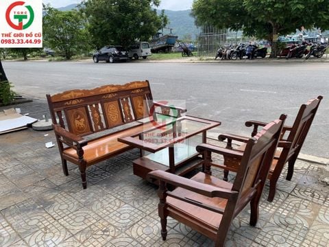SALON GỖ THẺ XƯA