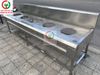 BẾP KHÈ 5 HỌNG ĐỐT INOX 201
