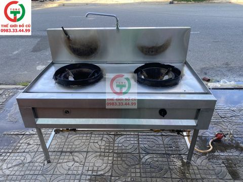 BẾP KHÈ INOX 2 HỌNG