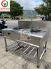 BẾP KHÈ 2 HỌNG INOX 304