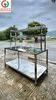 BÀN CHẾ BIẾN - BÀN BẾP LIỀN KỆ INOX 304