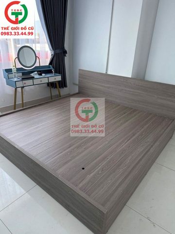 GIƯỜNG BỆT GỖ MDF 2M