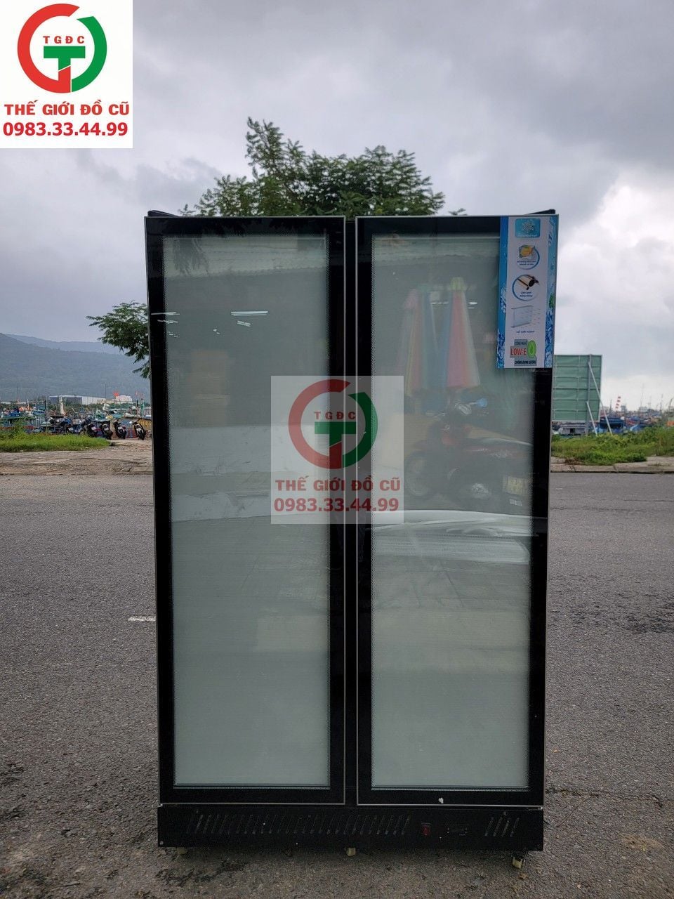 TỦ MÁT 2 CÁNH KÍNH MODEL 2024