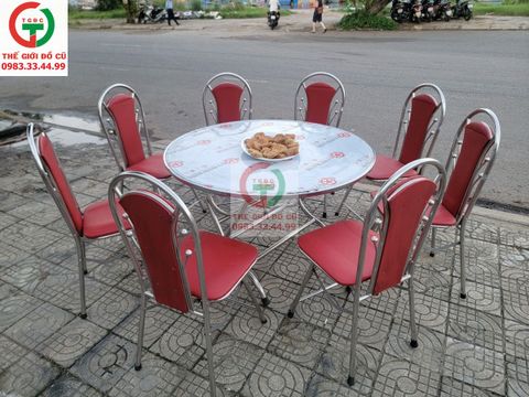 GHẾ XẾP HWATA ĐỆM DA ĐỎ