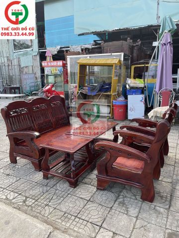 SALON GỖ CHÀM XOAN ĐÀO