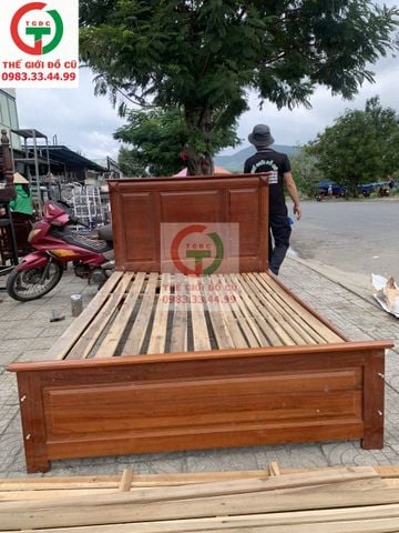 GIƯỜNG GỖ 1M2