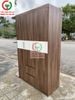 TỦ ÁO QUẦN 3 CÁNH GỖ MDF KỆ BÊN