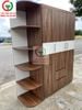 TỦ ÁO QUẦN 3 CÁNH GỖ MDF KỆ BÊN