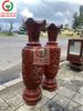 CẶP LỤC BÌNH GỖ CĂM XE