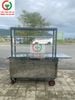 TỦ BÁN HÀNG INOX KÍNH 2 TẦNG
