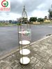 KỆ LỒNG CHIM TRƯNG BÀY DECOR SHOP 4 TẦNG