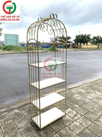 KỆ LỒNG TRƯNG BÀY DECOR SHOP 4 TẦNG