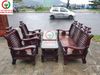 BÀN GHẾ SALON GỖ CHÀM XOAN ĐÀO