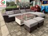 SOFA GÓC MÀU XÁM GHI