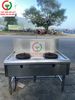 BẾP KHÈ INOX 2 HỌNG