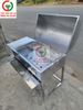 LÒ NƯỚNG THAN BBQ INOX CÓ NẮP ĐẬY