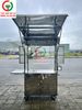 TỦ BÁN HÀNG INOX CÓ MÁI CHE