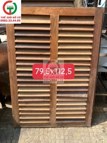 CỬA LÁ SÁCH GỖ