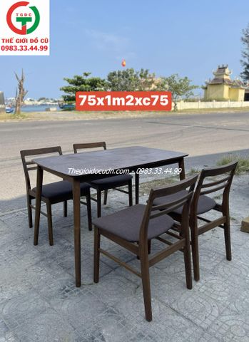 BỘ BÀN ĂN MANGO GHẾ ĐỆM