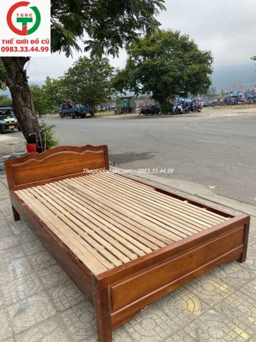 GIƯỜNG GỖ CÁ NHÂN 1M2