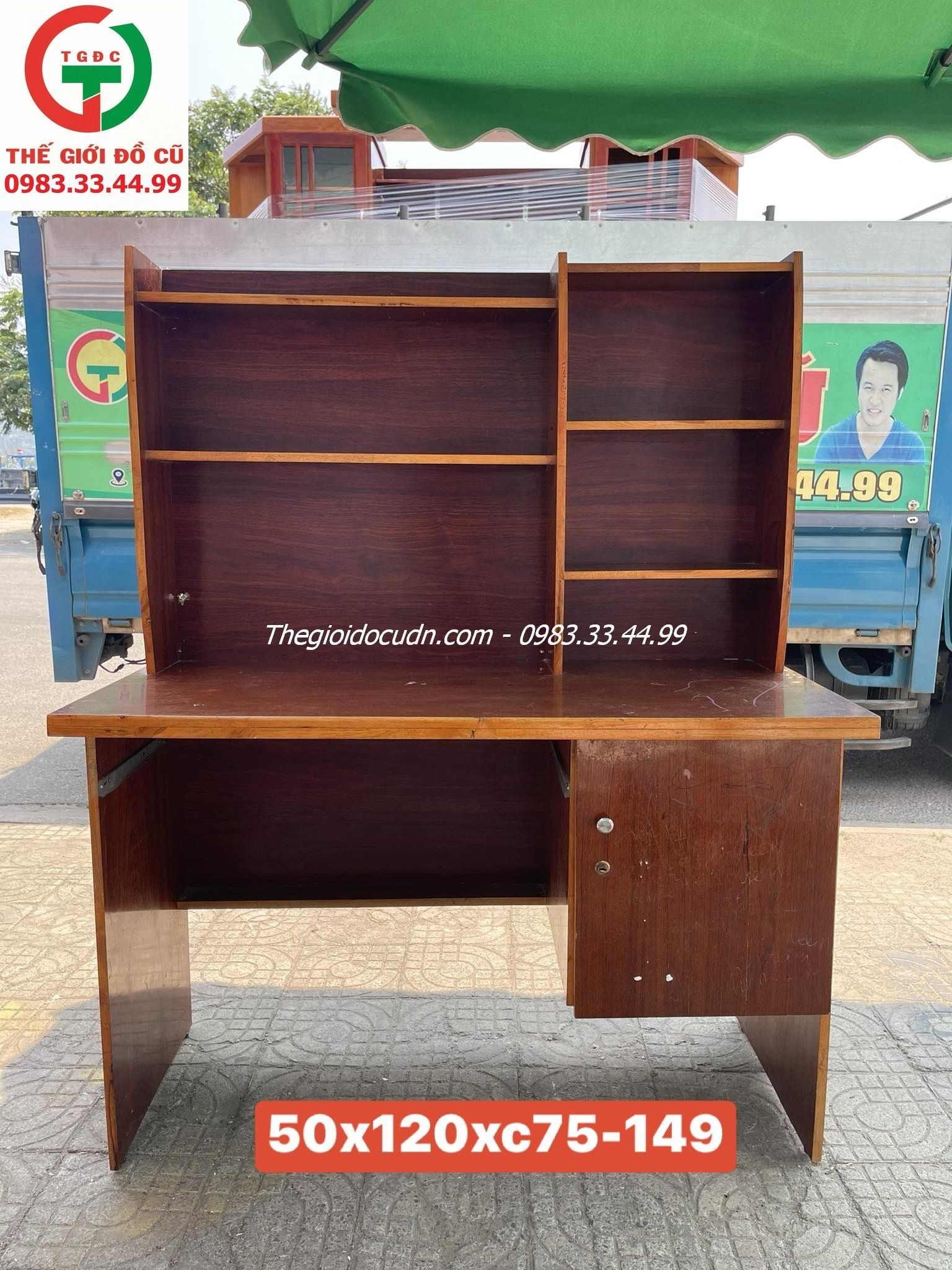 BÀN HỌC LIỀN KỆ GỖ MDF