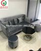 BÀN GHẾ SOFA BĂNG ĐỆM NHUNG KHUNG GỖ SỒI