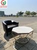 GHẾ SOFA ĐƠN ĐỆM DA NHẬP KHẨU