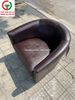 GHẾ SOFA ĐƠN ĐỆM DA NHẬP KHẨU