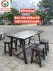 BÀN GHẾ GỖ THÔNG