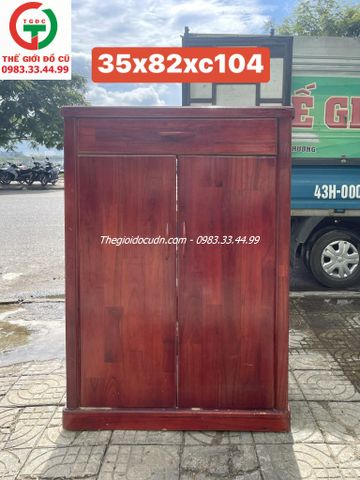 TỦ GIÀY DÉP GỖ 2 CÁNH