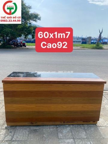 KỆ TỦ GỖ QUẦY BAR MẶT ĐÁ