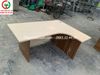 BÀN LÀM VIỆC GÓC GỖ MDF HÒA PHÁT