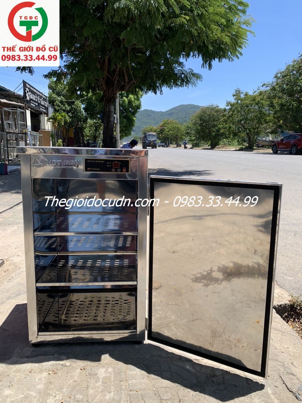 TỦ INOX HÂM NÓNG MÓN 3 TẦNG