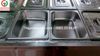 TỦ BÁN HÀNG INOX NHIỀU KHAY TOPPING CÓ CHẾ ĐỘ HÂM NÓNG